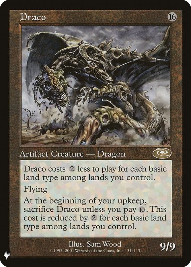 Draco #131 R - The List Reprints Pokemon card