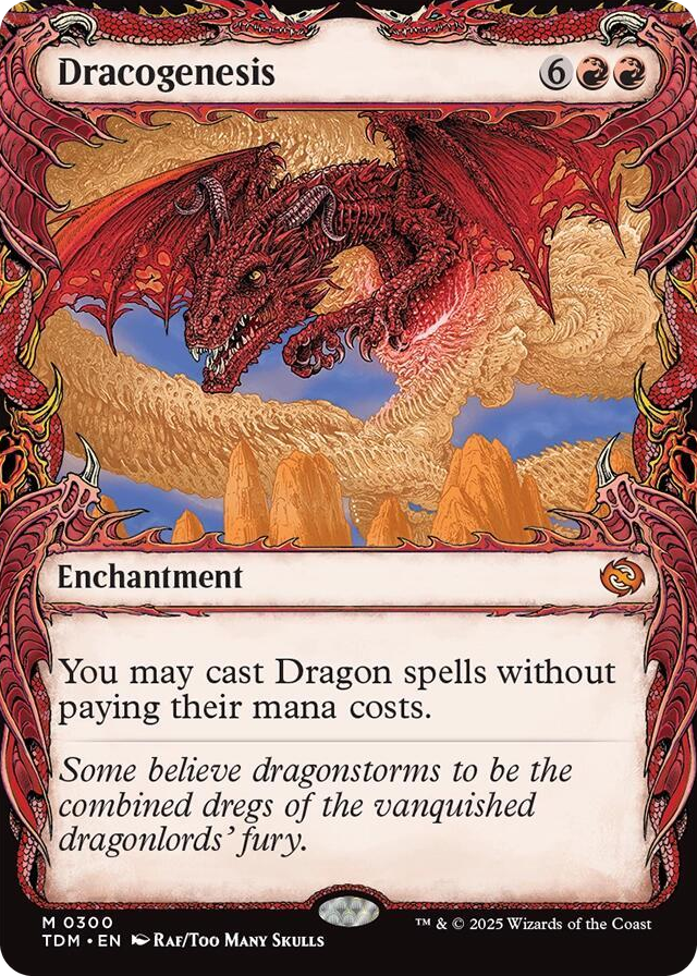 0300 Dracogenesis (0300) (Showcase) M Dragonstorm