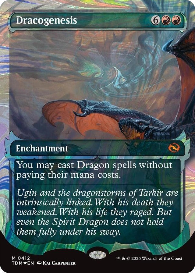 0412 Dracogenesis (0412) (Showcase) (Halo Foil) M Dragonstorm