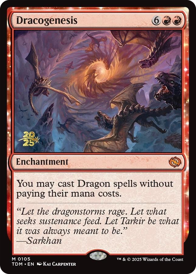 Dracogenesis #105 M - Prerelease Cards Pokemon card