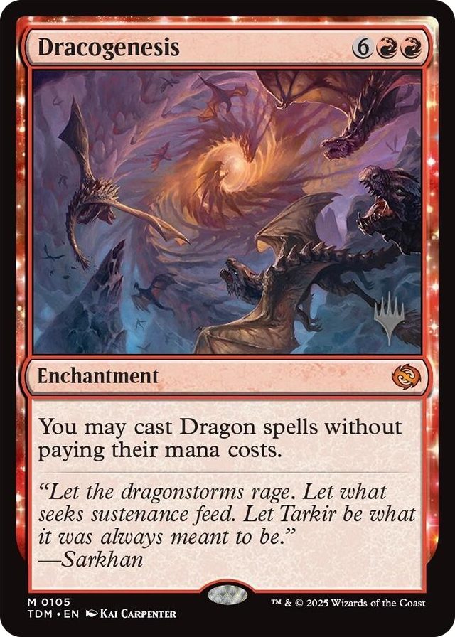 0105 Dracogenesis M Promo Pack: Tarkir: Dragonstorm