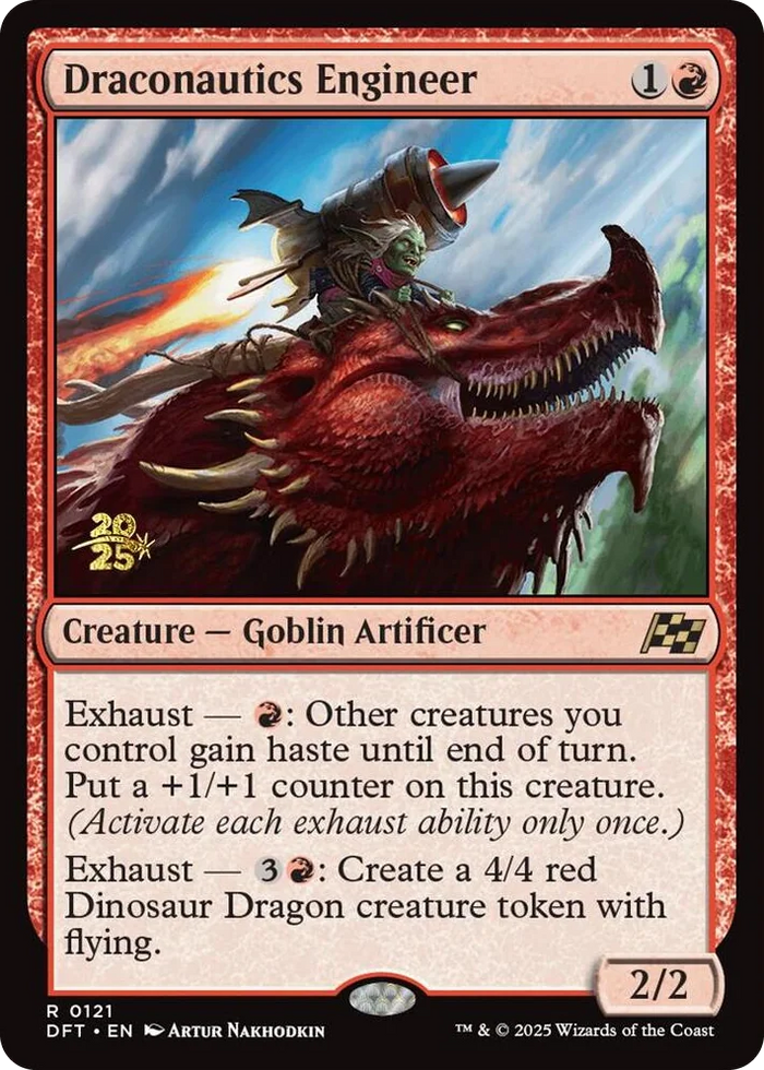 0121 Draconautics Engineer R Prerelease Cards