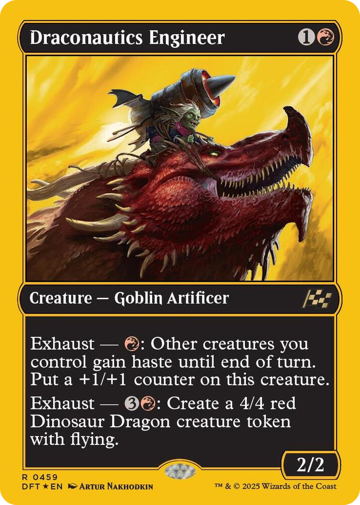 0459 Draconautics Engineer (First-Place Foil) R Aetherdrift