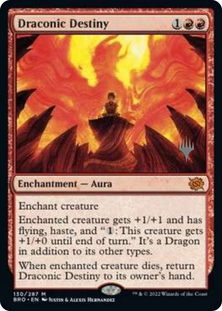 0130 Draconic Destiny M Promo Pack: The Brothers' War