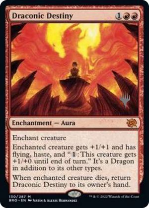 0130 Draconic Destiny M Promo Pack: The Brothers' War