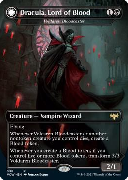0338 Dracula, Lord of Blood - Voldaren Bloodcaster R Innistrad: Crimson Vow