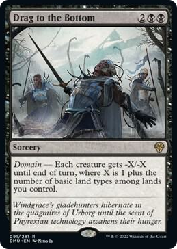 0091 Drag to the Bottom R Dominaria United