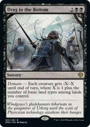 0091 Drag to the Bottom R Promo Pack: Dominaria United