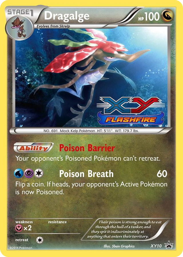 XY010 Dragalge - XY10 (Prerelease) Promo XY Promos