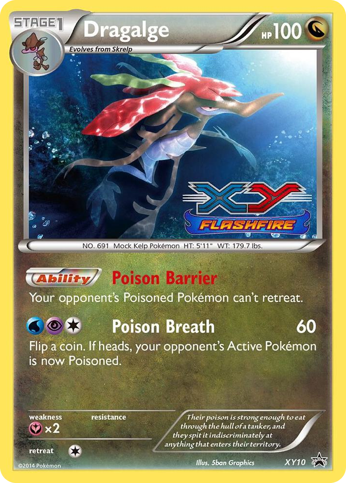 XY010 Dragalge - XY10 (Prerelease) Promo XY Promos