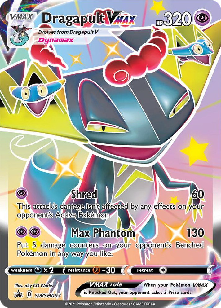 0097 Dragapult VMAX - SWSH097 Promo Sword & Shield Promo Cards