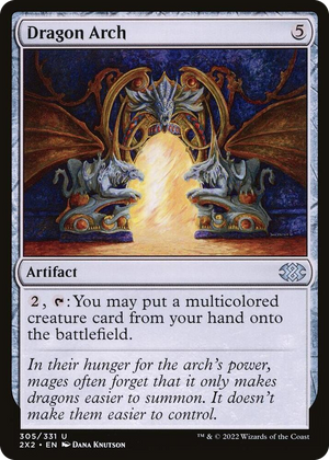 0305 Dragon Arch U Double Masters 2022