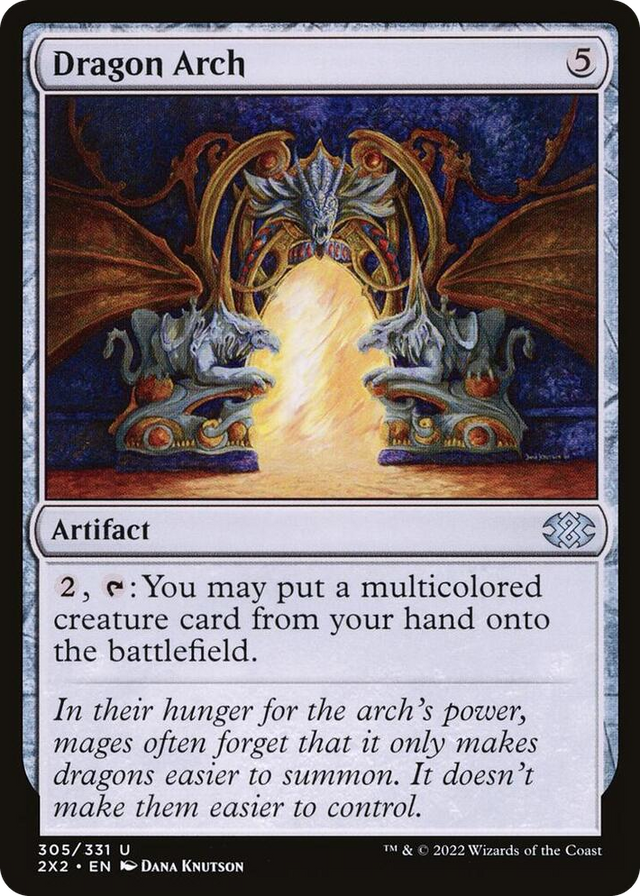 0305 Dragon Arch U Double Masters 2022