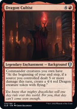 0170 Dragon Cultist U Commander Legends: Battle for Baldur's Gate