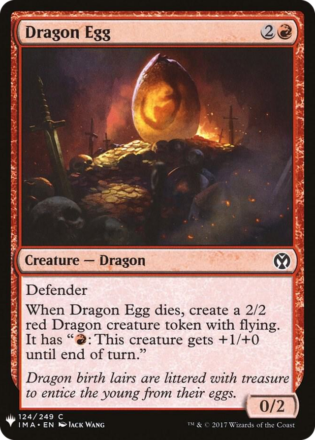 0124 Dragon Egg C The List Reprints