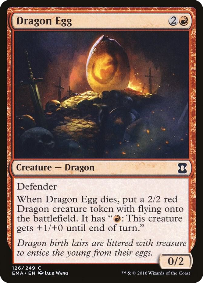 Dragon Egg #126 C - Eternal Masters Pokemon card