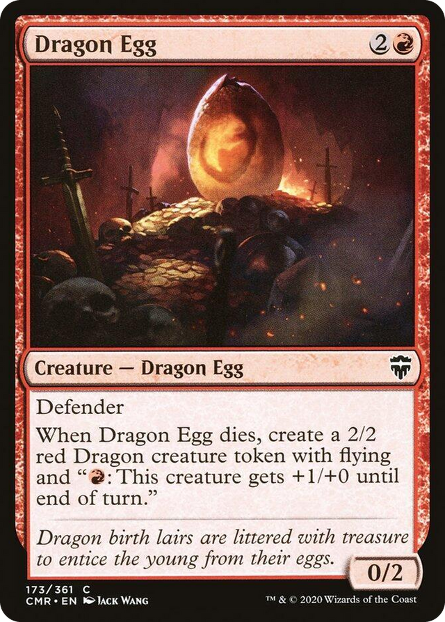 0173 Dragon Egg C Commander Legends