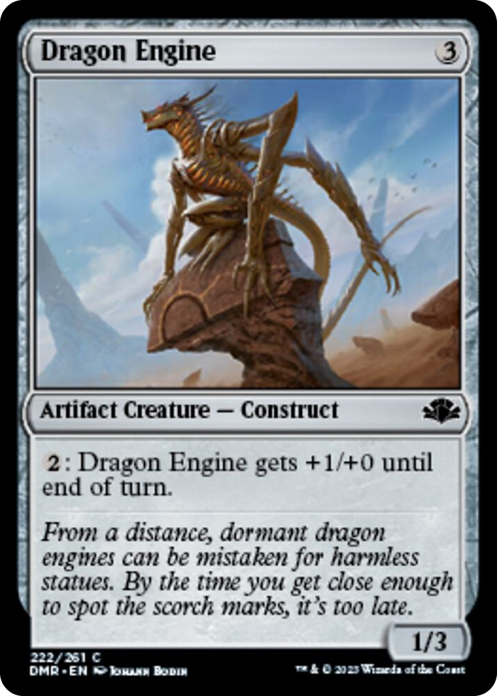 Dragon Engine #222 C - Dominaria Remastered Pokemon card
