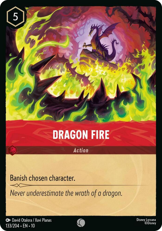 0133 Dragon Fire Common Whispers in the Well