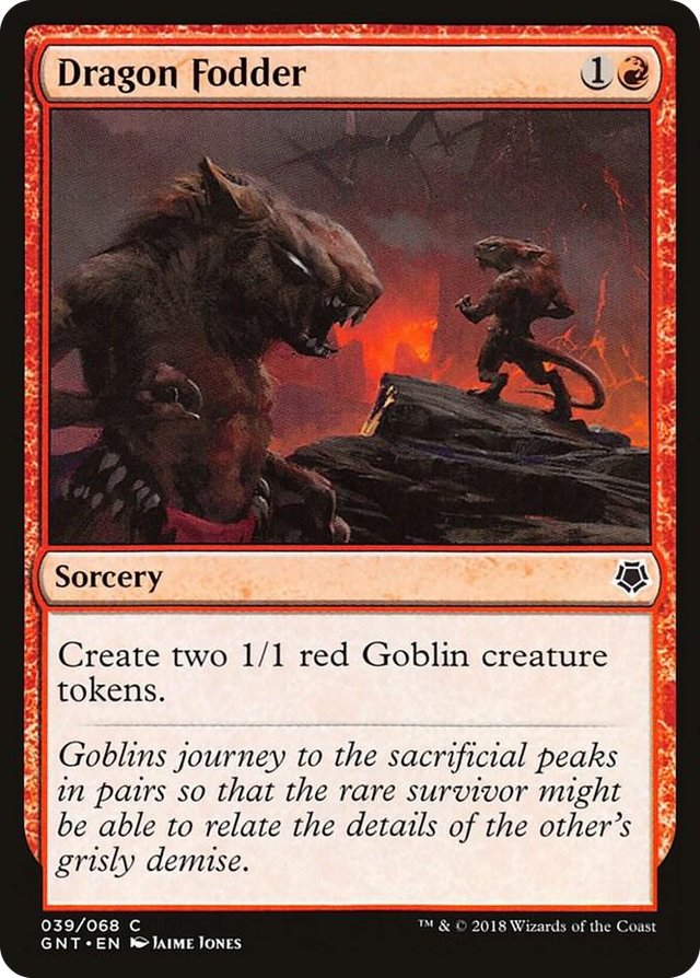 0039 Dragon Fodder C Magic Game Night