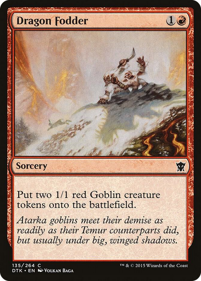 0135 Dragon Fodder C Dragons of Tarkir