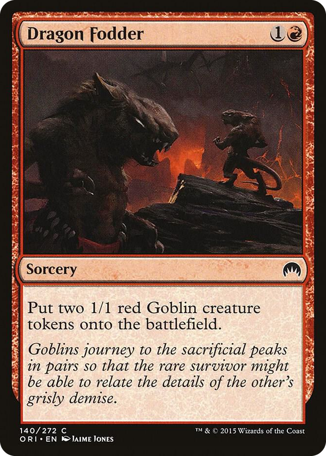 0140 Dragon Fodder C Magic Origins