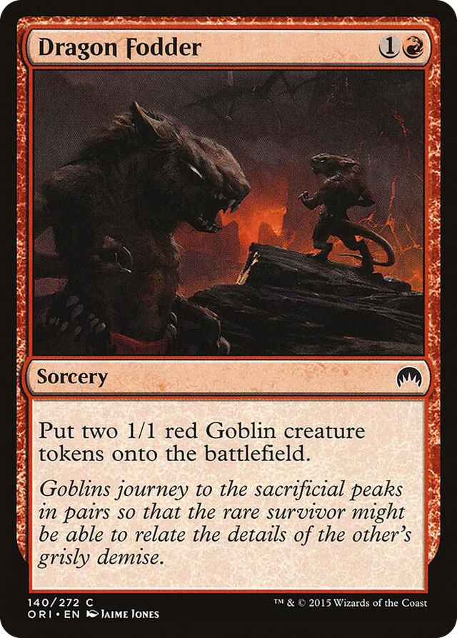 0140 Dragon Fodder C Magic Origins