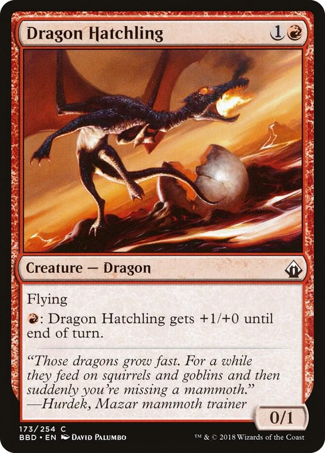 0173 Dragon Hatchling C Battlebond