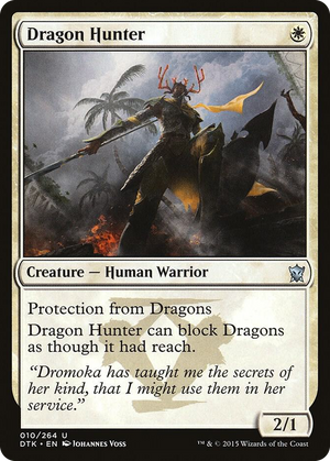 0010 Dragon Hunter U Dragons of Tarkir