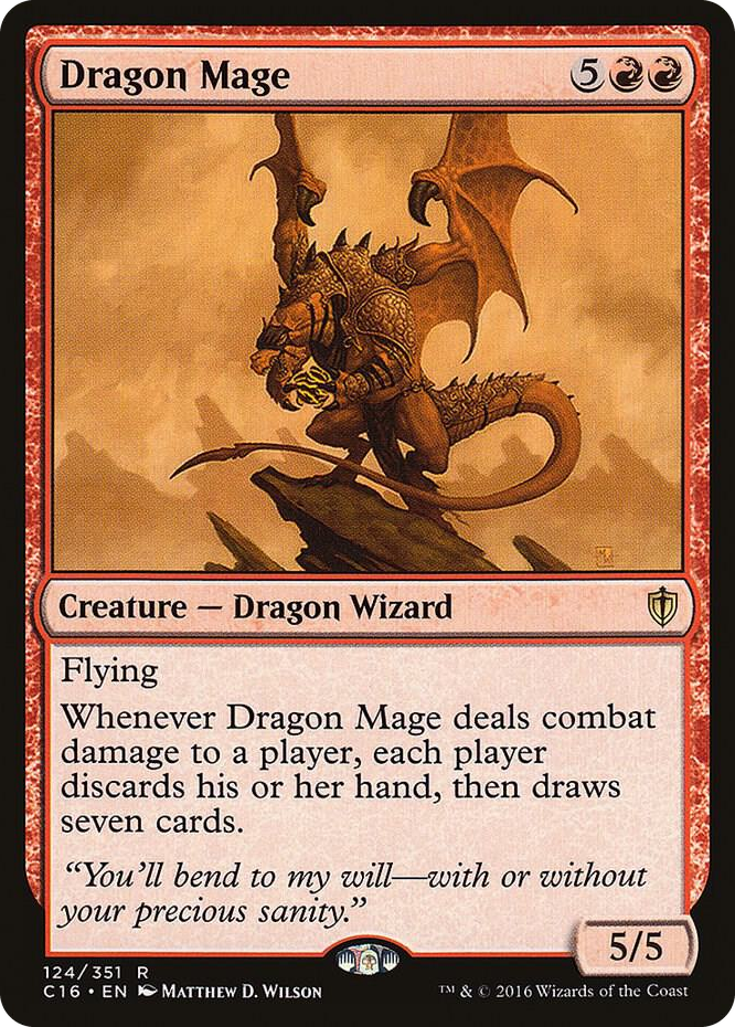 Dragon Mage #124 R - Commander 2016 Pokemon card