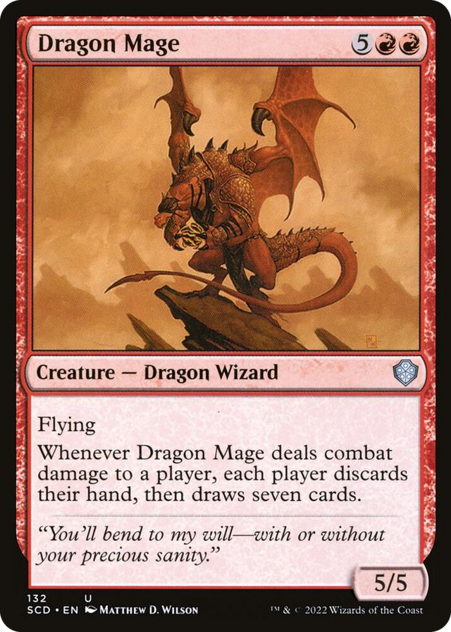 0132 Dragon Mage U Starter Commander Decks