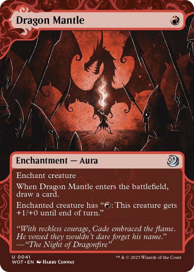 0041 Dragon Mantle U Wilds of Eldraine: Enchanting Tales