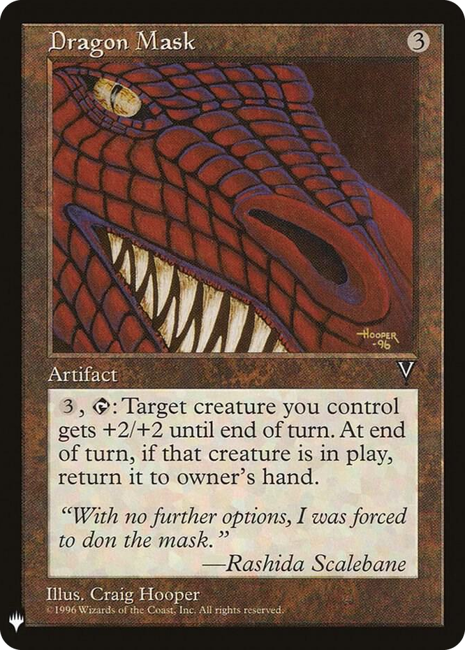 Dragon Mask #144 U - The List Reprints Pokemon card