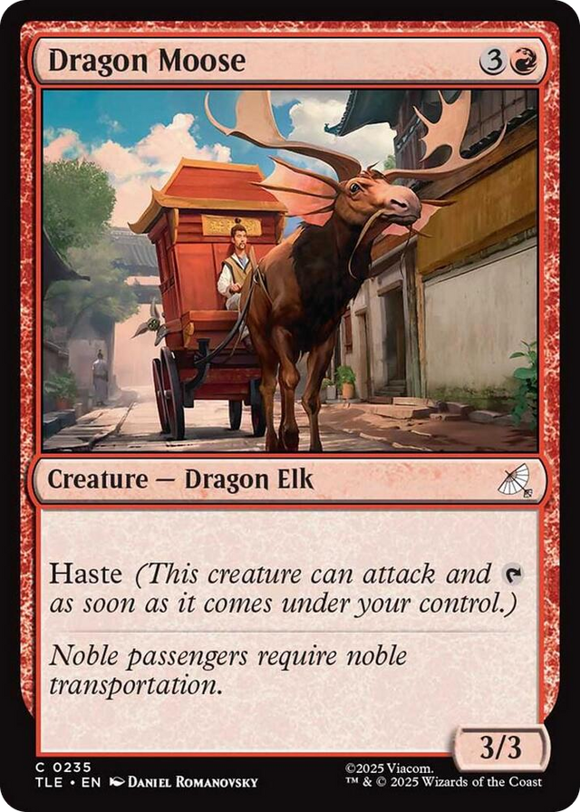0235 Dragon Moose (0235) C The Last Airbender: Eternal-Legal