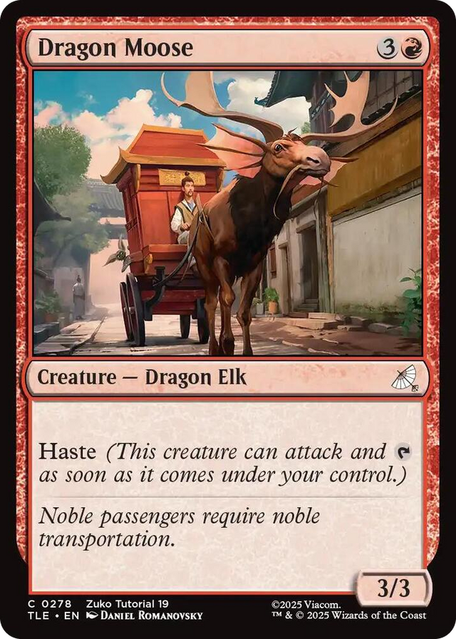 0278 Dragon Moose (0278) C The Last Airbender: Eternal-Legal