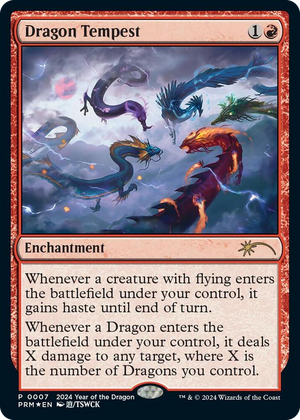 0007 Dragon Tempest (Year of the Dragon 2024) R Standard Showdown Promos