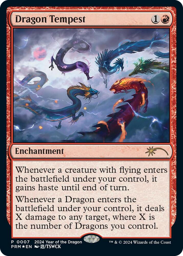 0007 Dragon Tempest (Year of the Dragon 2024) R Standard Showdown Promos