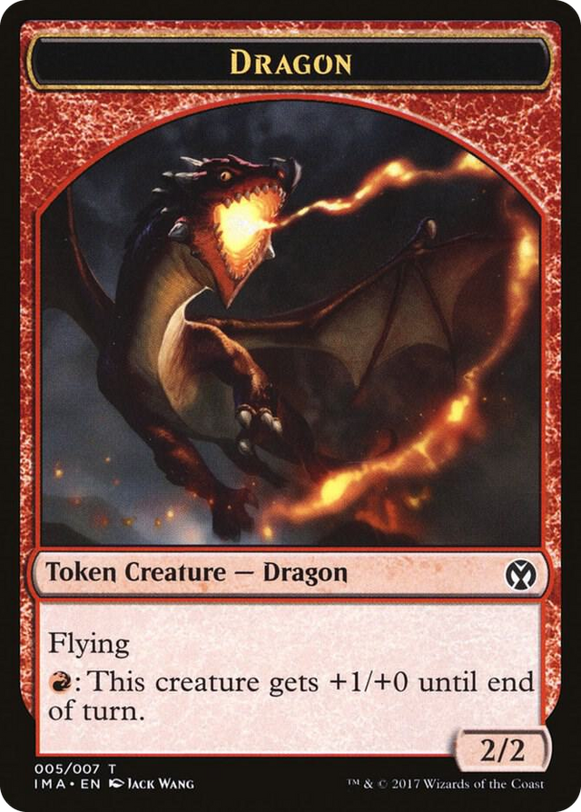 0005 Dragon Token (005) T Iconic Masters