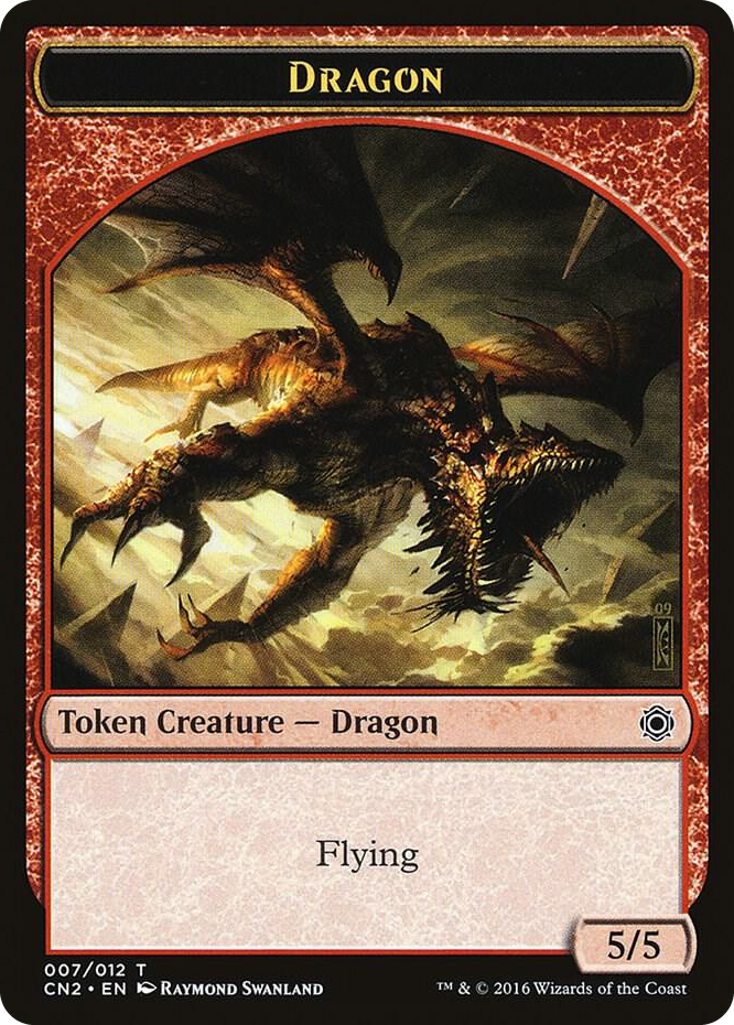 Dragon Token #7 T - Conspiracy: Take the Crown Pokemon card