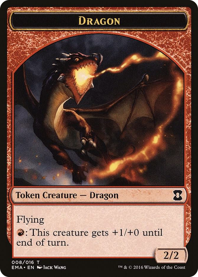 Dragon Token #8 T - Eternal Masters Pokemon card