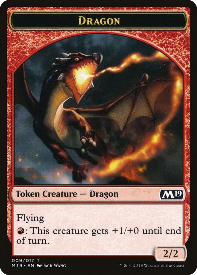 0009 Dragon Token (009) T Core Set 2019