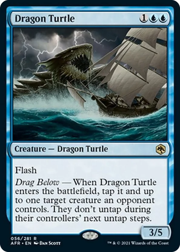 0056 Dragon Turtle R Adventures in the Forgotten Realms