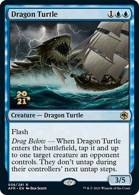 Dragon Turtle #56 R - Prerelease Cards Pokemon card