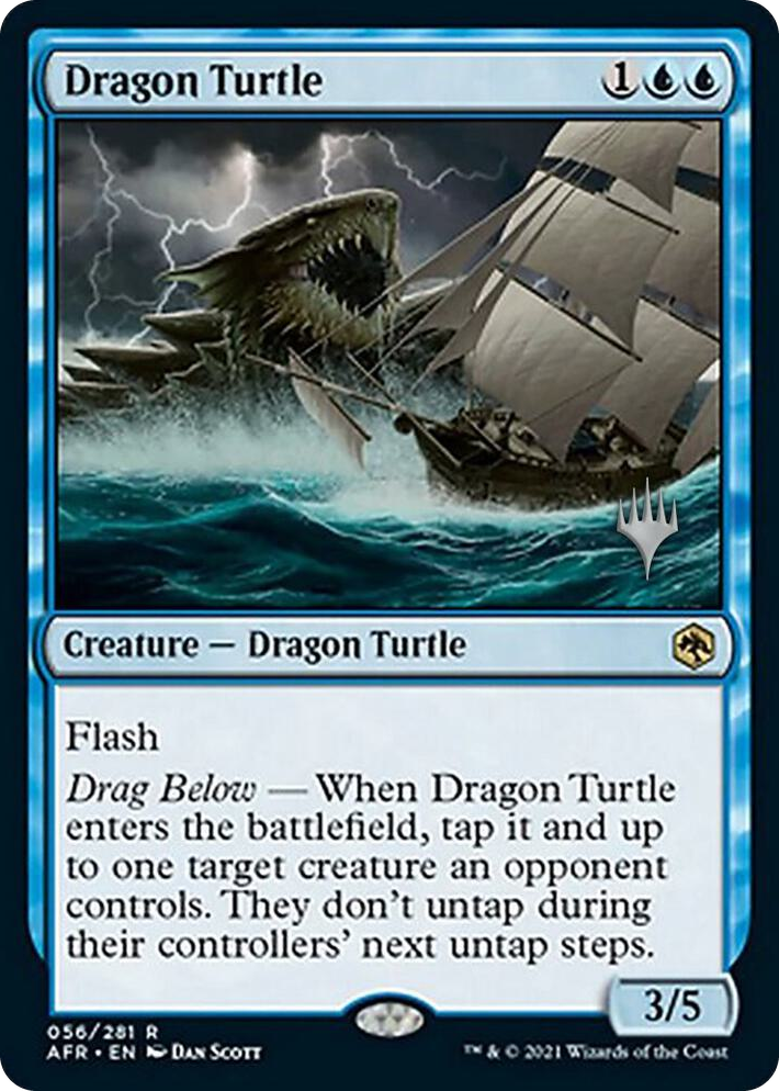 0056 Dragon Turtle R Promo Pack: Adventures in the Forgotten Realms