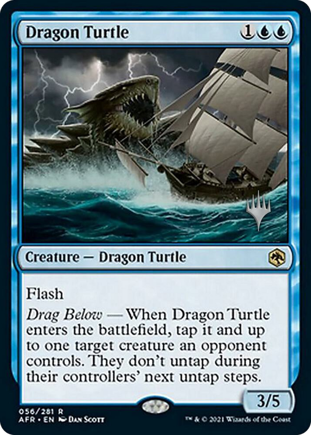0056 Dragon Turtle R Promo Pack: Adventures in the Forgotten Realms