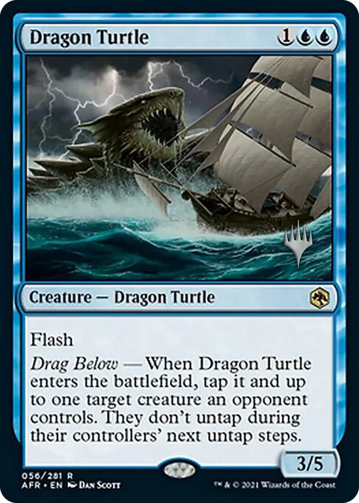 0056 Dragon Turtle R Promo Pack: Adventures in the Forgotten Realms