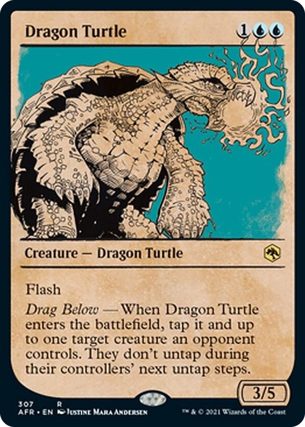 0307 Dragon Turtle (Showcase) R Adventures in the Forgotten Realms