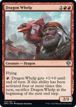 0120 Dragon Whelp U Dominaria United