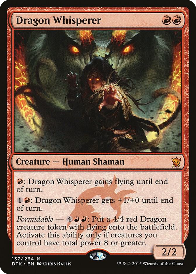 0137 Dragon Whisperer M Dragons of Tarkir