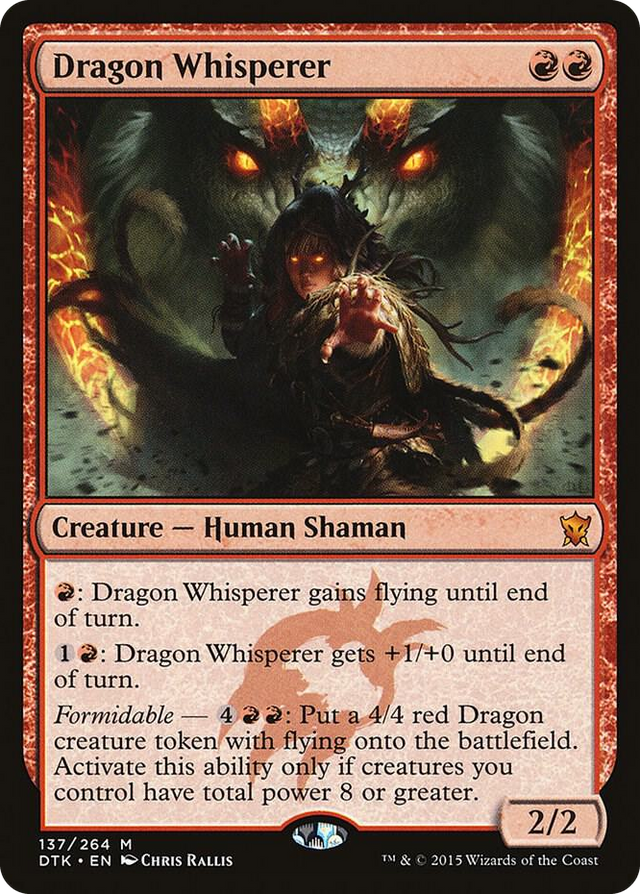 0137 Dragon Whisperer M Dragons of Tarkir